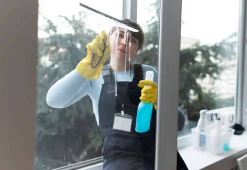 Nettoyage de vitres intérieures et extérieures à Zimmerbach